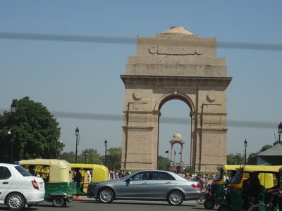 The Delhi Gate. This is a memorial to all the victims that have fallen during all the wars where India was involved in.